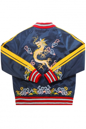 Embroidered bomber jacket, zdjęcie 2 Embroidered bomber jacket od Gucci Kids